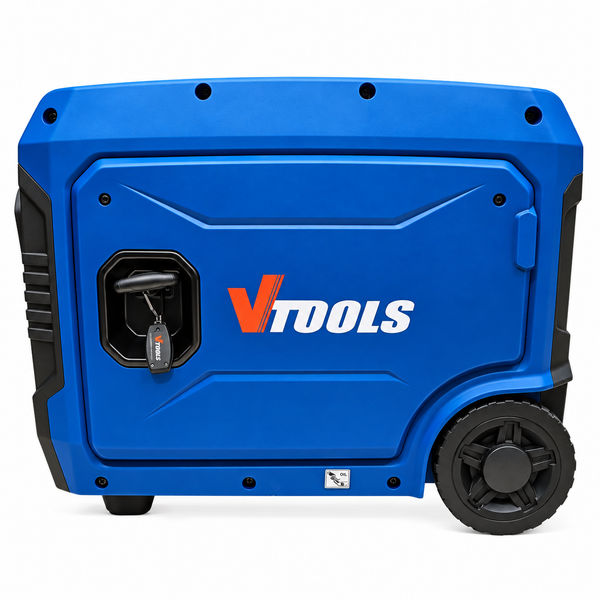 Инверторный бензиновый генератор VTOOLS VG7000iSR 6,0/6,5 кВт VG7000ISR фото