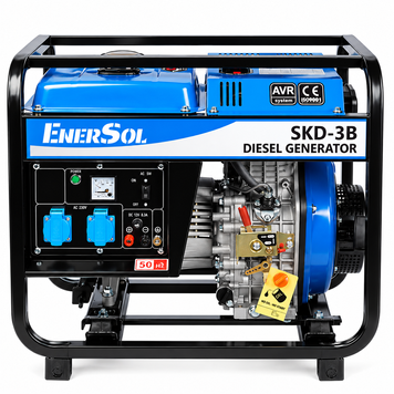 Дизельний генератор EnerSol SKD-3B 2,8/3,0 кВт, 230 В SKD-3B фото